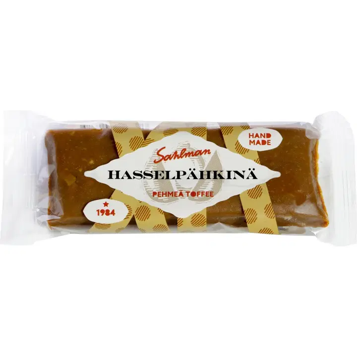 Sahlman Pehmeä Hasselpähkinätoffee