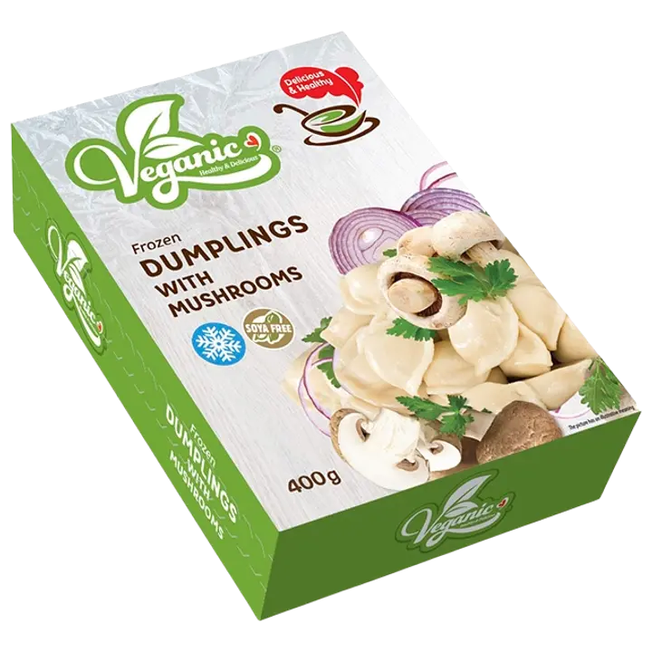 Pelmeenid seentega, vegan, 400g