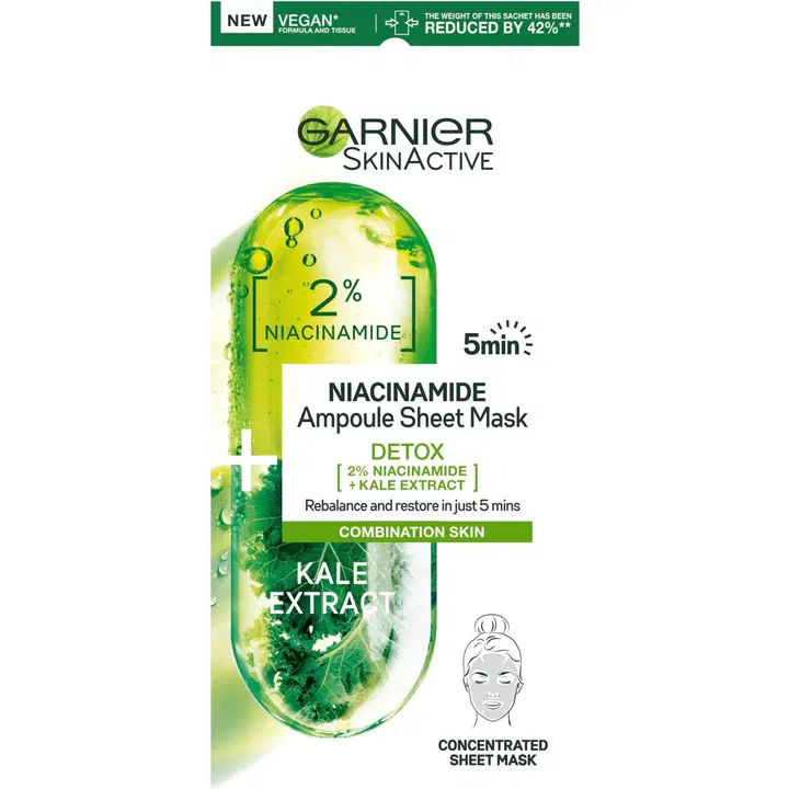 Garnier Skin Active Niasiiniamidi ampullikangasnaamio 15g