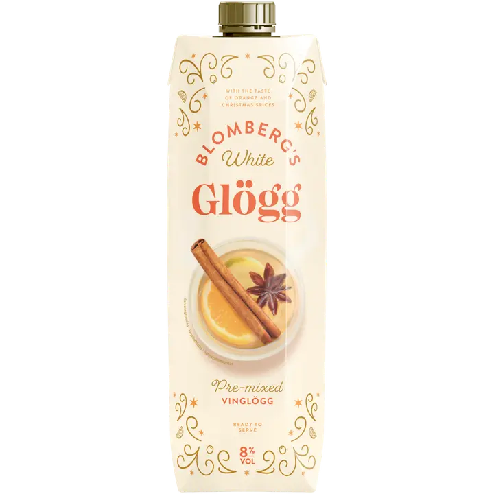 Blomberg’s White Glögg 8% 1L tetra