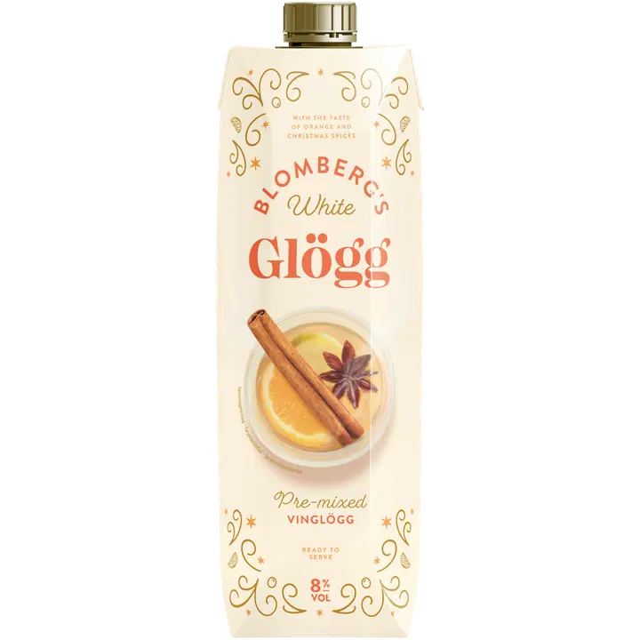 Blomberg’s White Glögg 8% 1L tetra