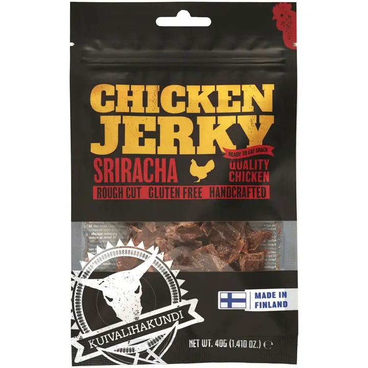 Kuivalihakundi Chicken Jerky Sriracha 40g