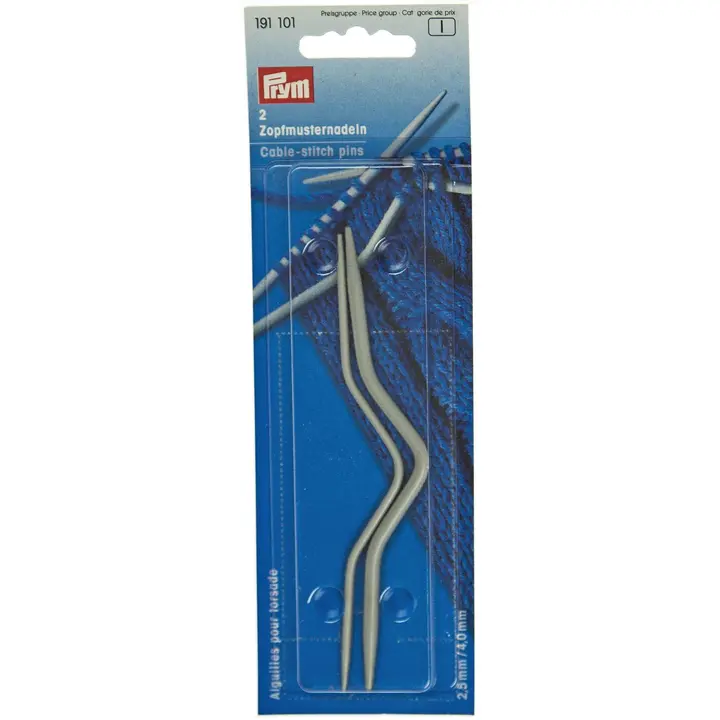 Prym palmikkopuikot 2,5 mm ja 4 mm