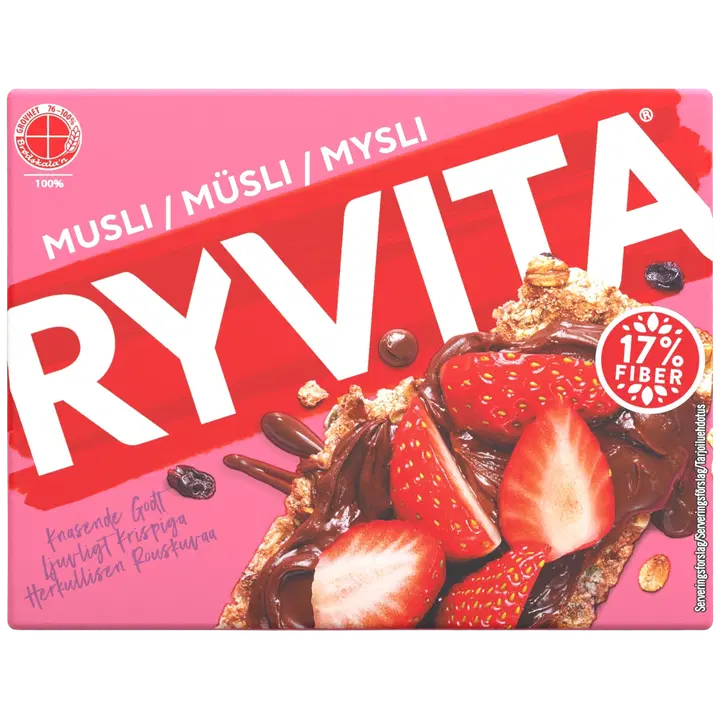 Ryvita Mysli täysjyväruisnäkkileipä 200g