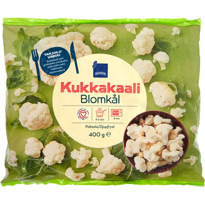 Rainbow kukkakaali 400g pakaste