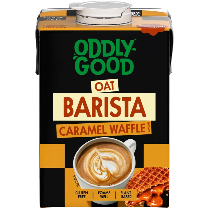 Oddlygood Barista kaerajook karamelli-vahvli, 500 ml