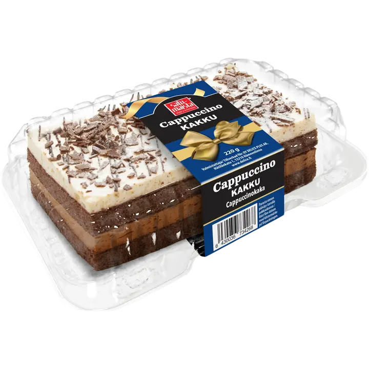 Satumaista Cappuccino-kakku 220g