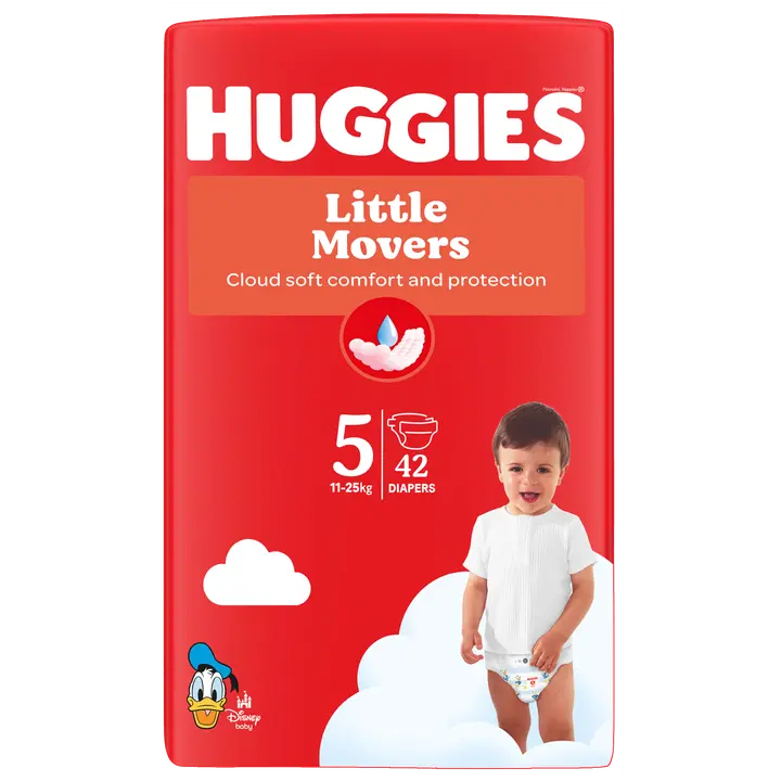 Huggies Teippivaippojen koot 5 42 st