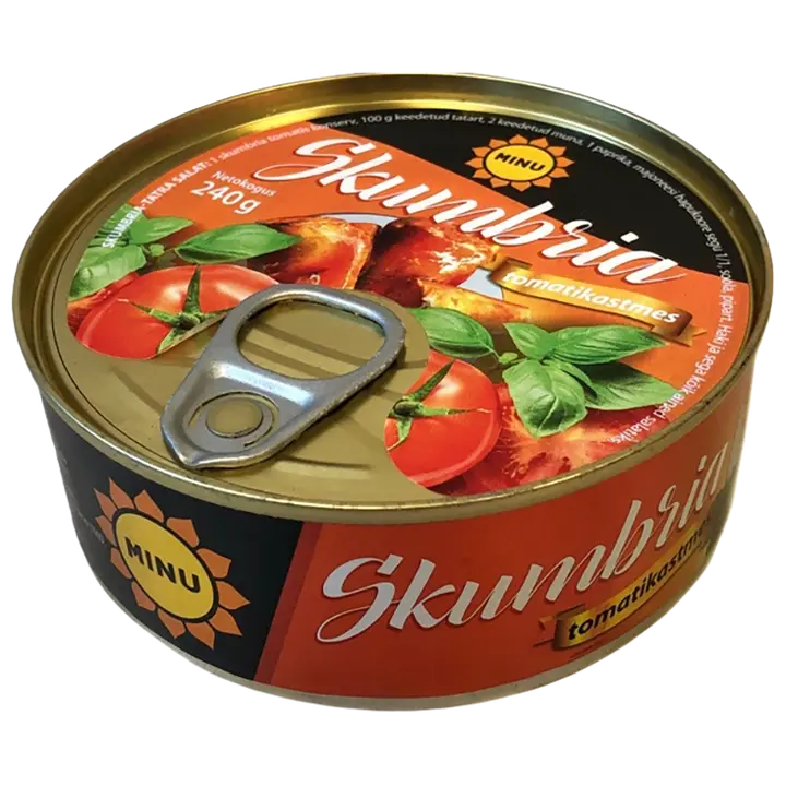 Minu skumbria tomatis 240 g
