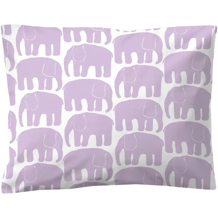 Padjapüür Elevandid 50x60 lilla