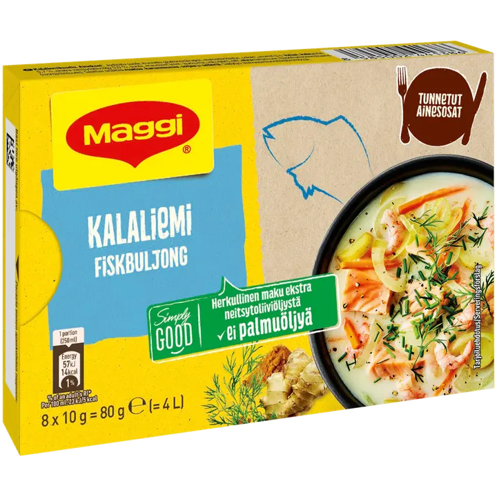 Maggi 80g Kalaliemi 8 palaa