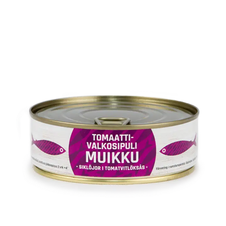 Tomaatti-valkosipuli muikku