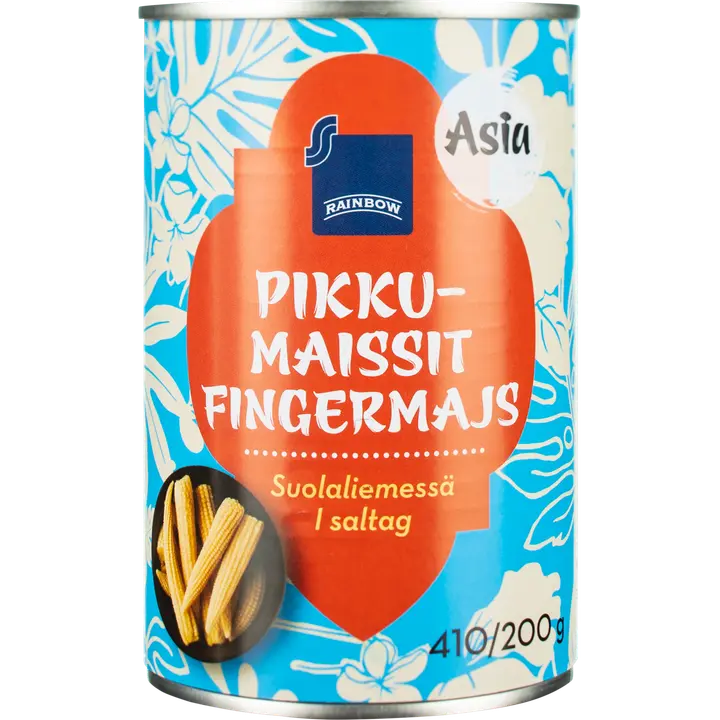 Rainbow noored maisitõlvikud soolvees 410 g