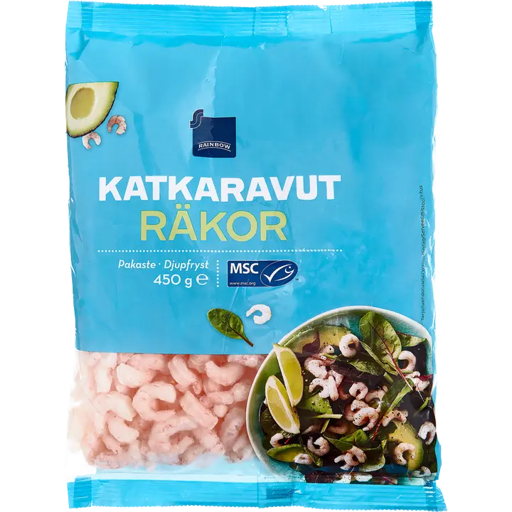 Rainbow katkaravut MSC 450 g pakaste