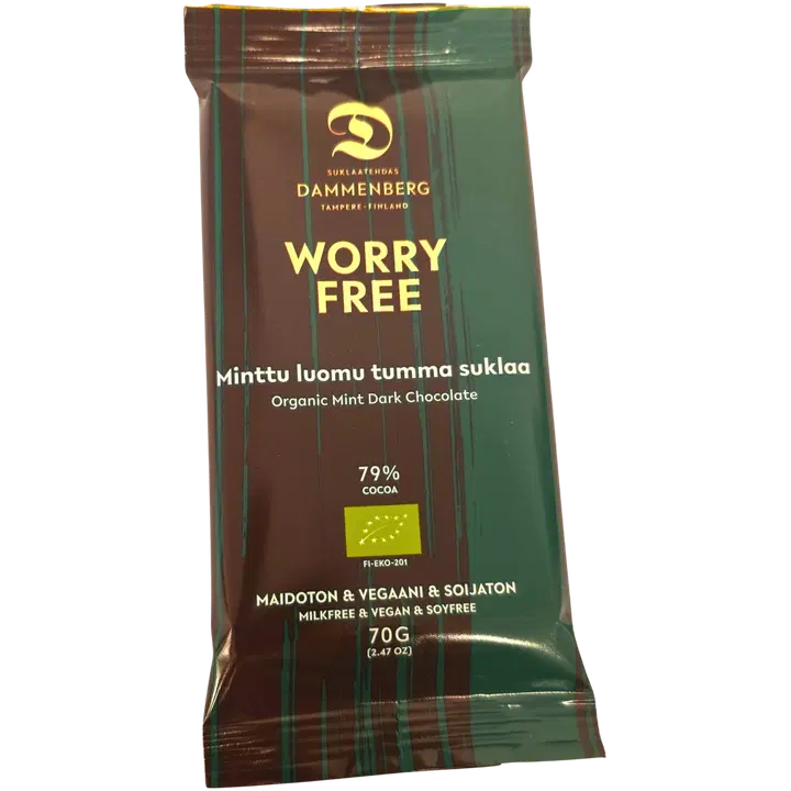 Dammenberg Luomu Minttu tummasuklaalevy 79% 70g