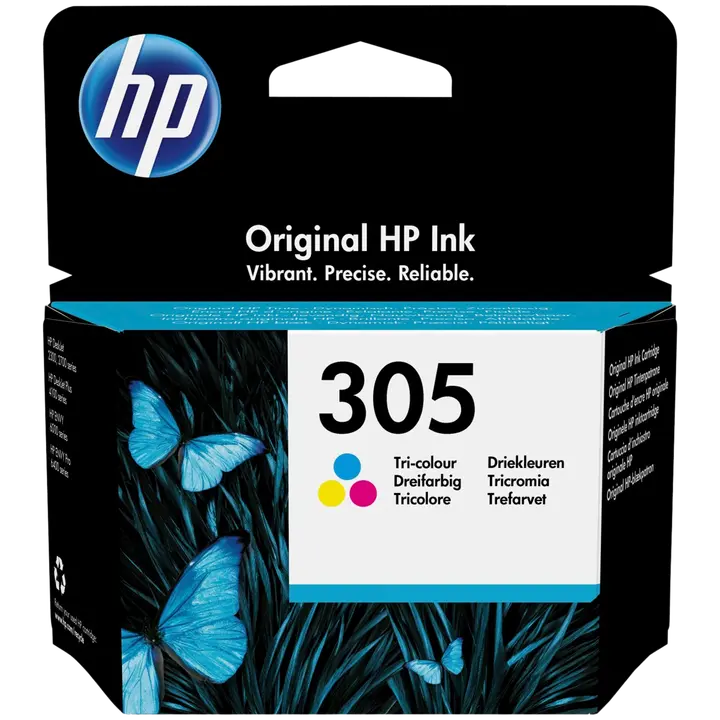 HP 305 moniväri mustepatruuna tri-color