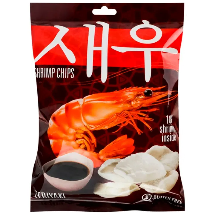 TM Shrips krevetikrõpsud Teriyaki 50g