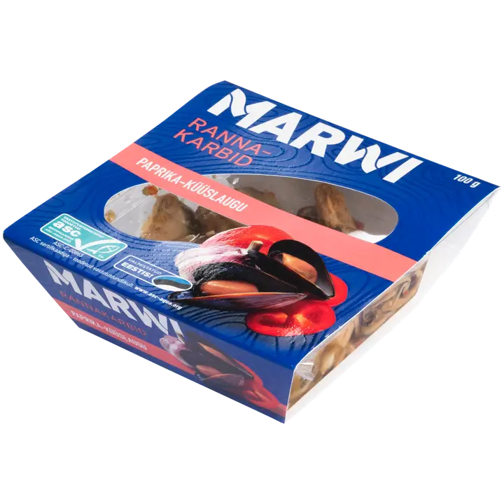 Marwi Rannakarbid Paprika - Küüslaugu, 100G
