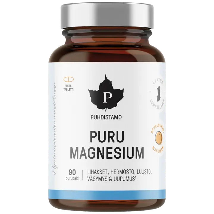 Puhdistamo Puru Magnesium 90 tabl.