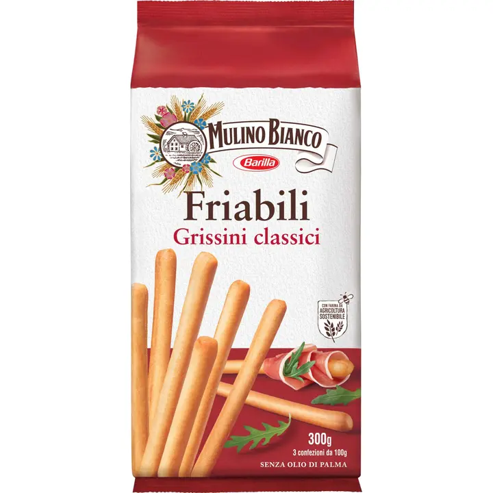 Mulino bianco grissini friabili, 300g