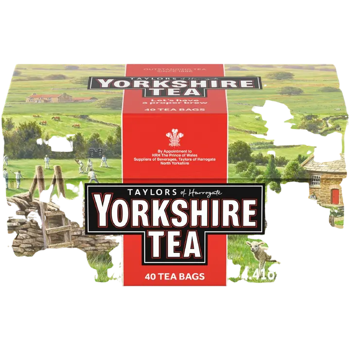 Taylors of Harrogate Yorkshire musta pussitee 40ps