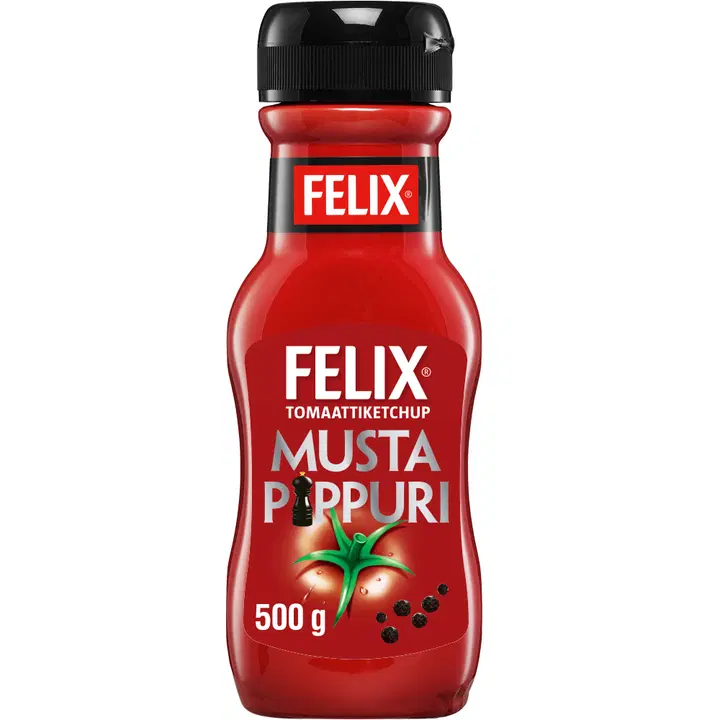 Felix svartpeppar ketchup 500g