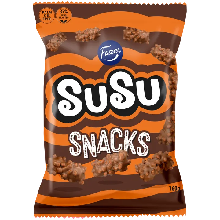 Fazer Susu Snacks karkkipussi 160g