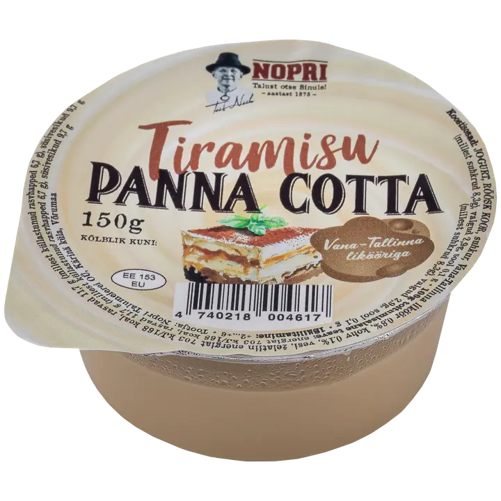 Nopri Panna Cotta Tiramisu 150g