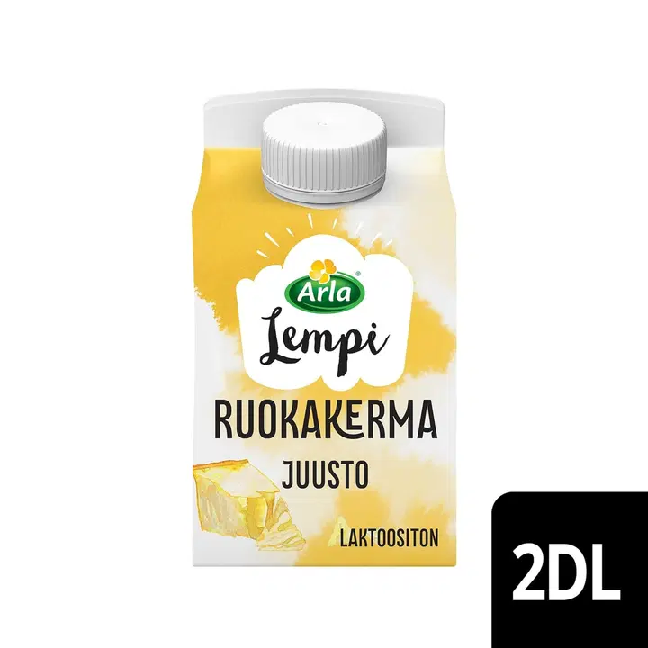 Arla Lempi Juusto ruokakerma laktoositon 2 dl
