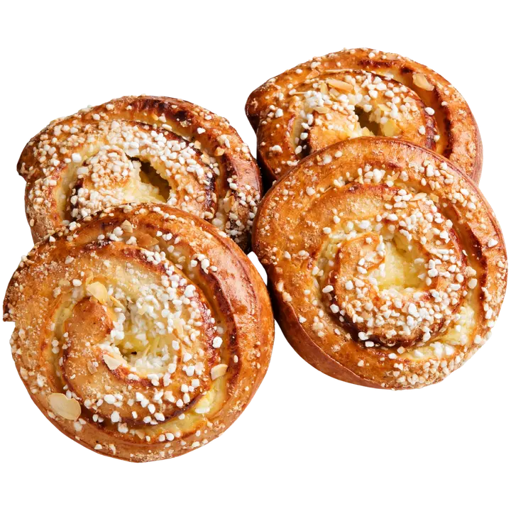 PutaanPulla Rahkakierrepulla 4 kpl/320g rahkapulla