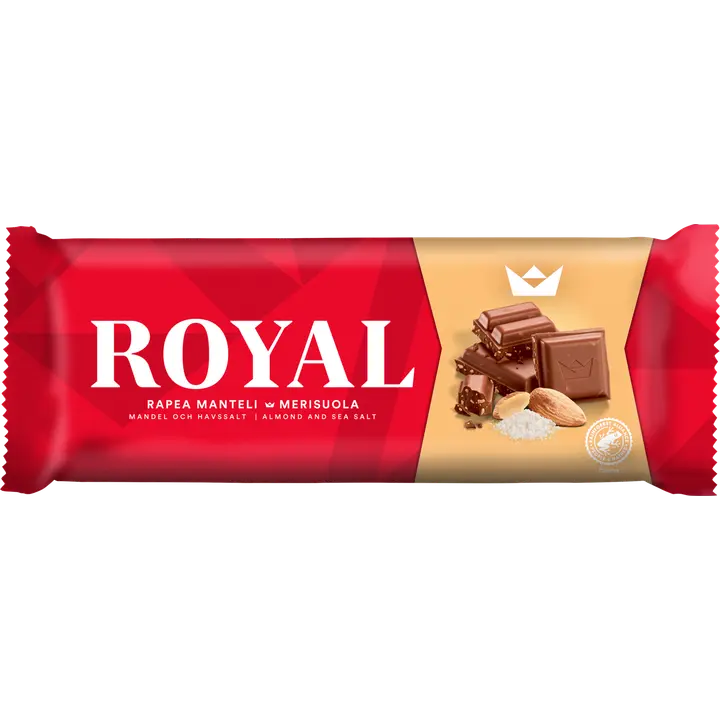 Royal Manteli Merisuola suklaalevy 190g