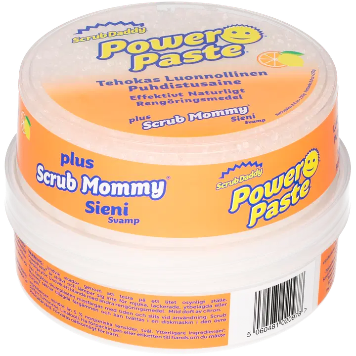 Scrub Daddy Power Paste puhdistusaine ja Scrub Mommy sieni 250 g