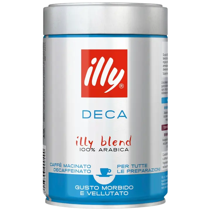 illy jauhettu kofeiiniton espressokahvi 250g