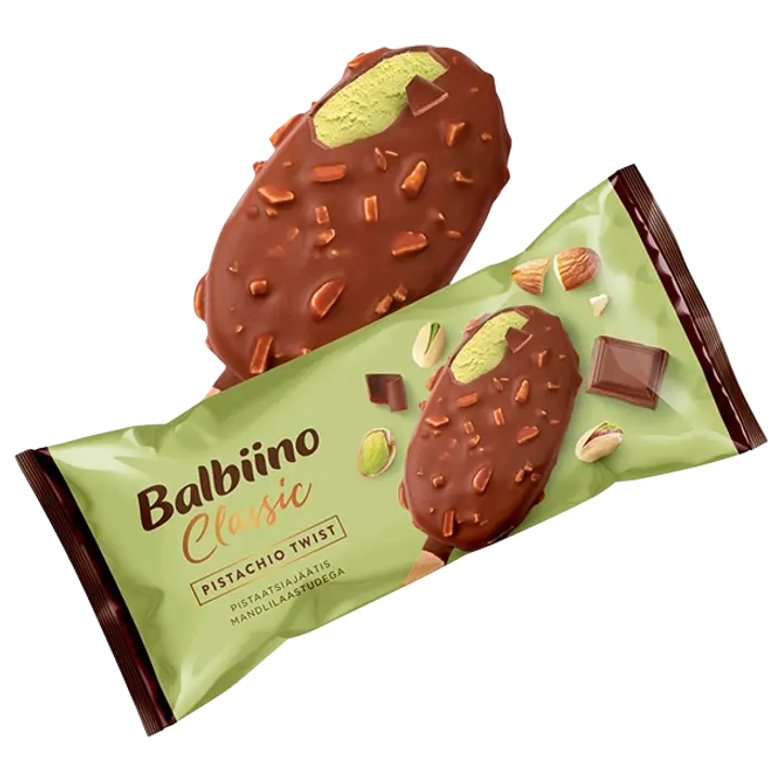 Pistaatsiajäätis, 64 g