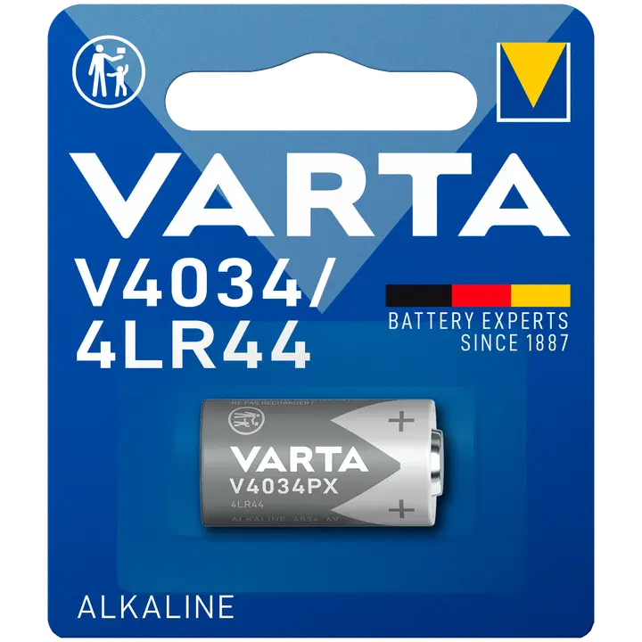 Varta erikoisparisto V4034/4LR44 1kpl