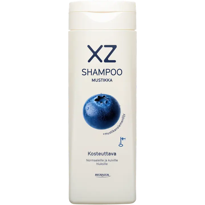 XZ 250 ml Mustikka kosteuttava shampoo