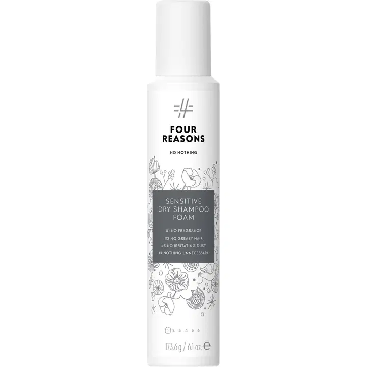 Four Reasons No Nothing Sensitive Dry Shampoo Foam kuivashampoo vaahto 200 ml