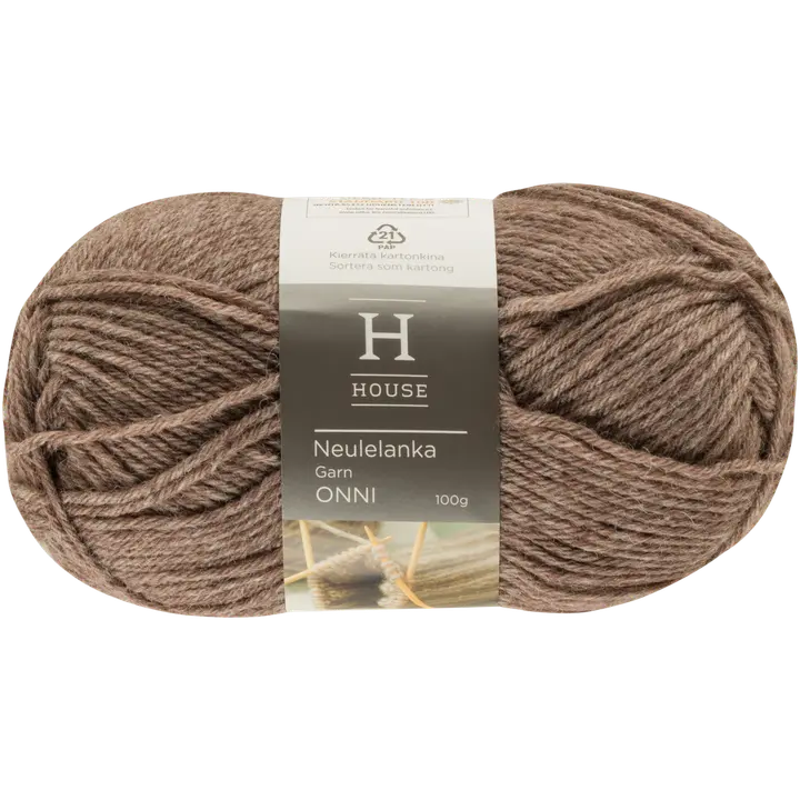 House neulelanka Onni 100 g Sand Brown 1367