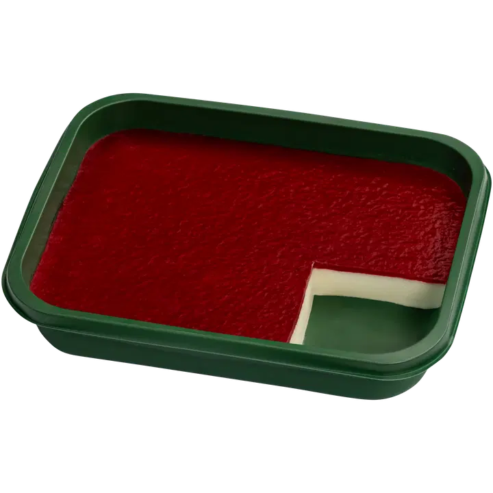 Kruunu Herkku Vadelmapannacotta