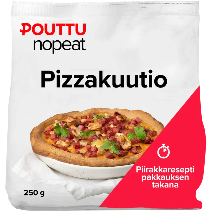 Pouttu Nopeat Pizzakuutio 250g pussi
