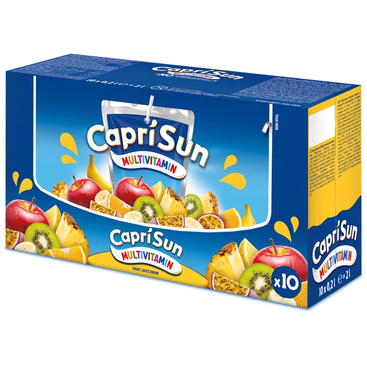 Capri-Sun Multivitamiini mahlajook 10-pakk, 10x200ml