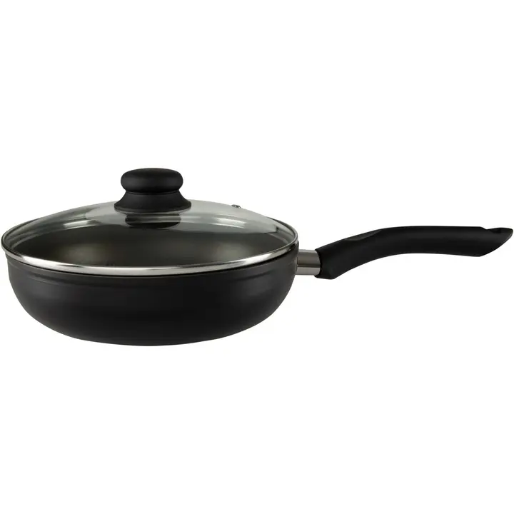 Haudepann klaaskaanega 24 cm