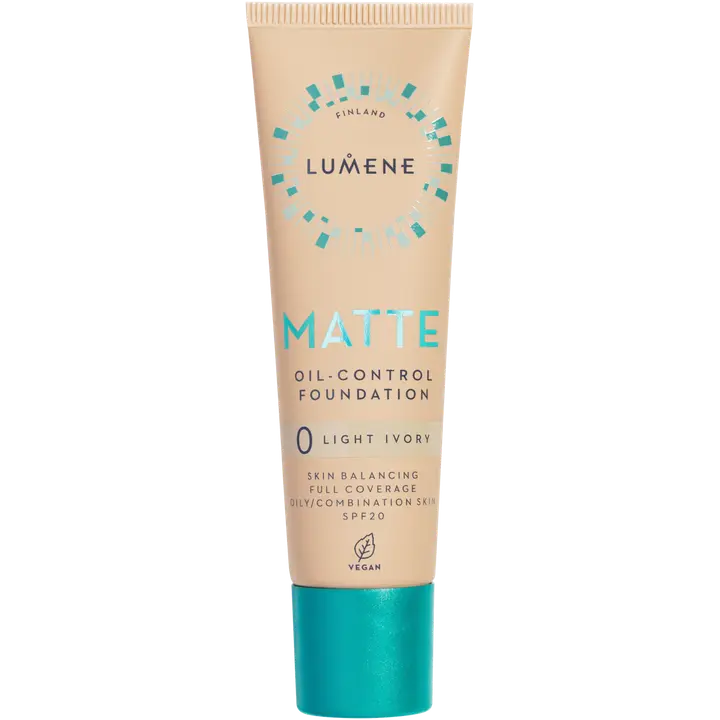 Lumene Matte Oil-control Mattameikkivoide SPF20 0 Light Ivory 30 ml
