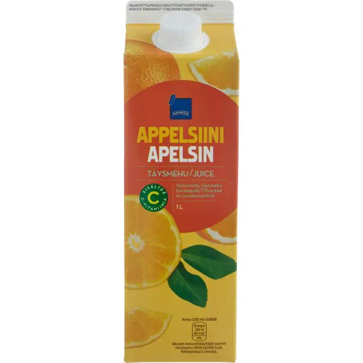 Rainbow Appelsiinitäysmehu 1l