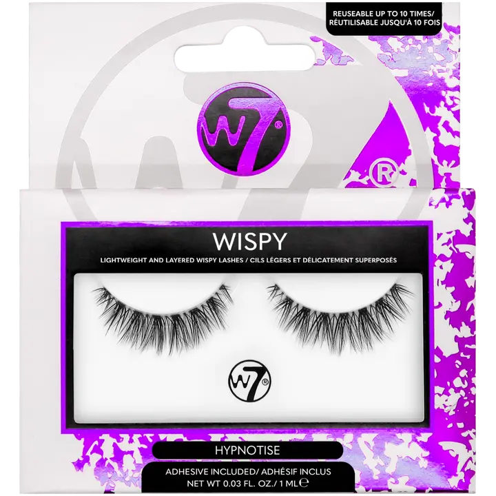 W7 Irtoripset ja liima Wispy Hypnotise