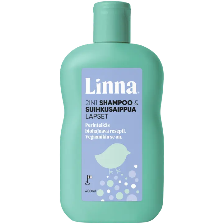 Linna 2in1 Lasten Shampoo & Suihkusaippua 400 ml​