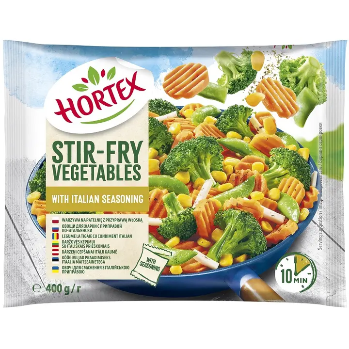 Itaalia maitseainetega köögiviljad praadimiseks, 400 g