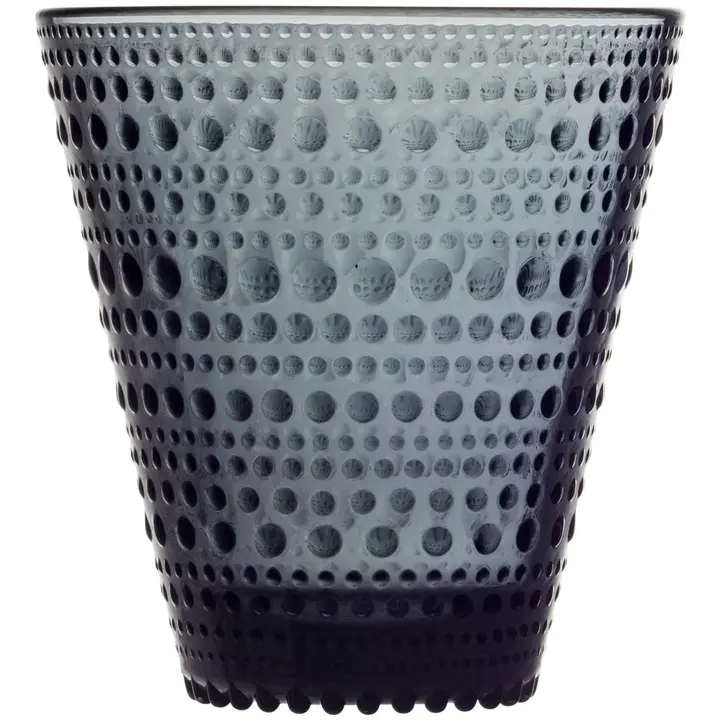 Iittala Kastehelmi juomalasi 30cl tummanharmaa 2kpl