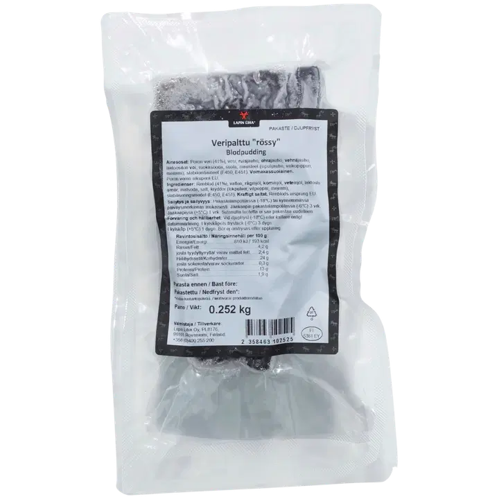 Lapin Liha Veripalttu "rössy" pala n. 200g pakaste