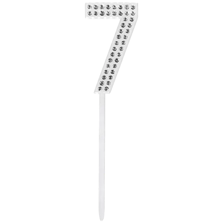 Koristetikku timantein numero 7